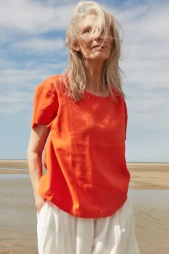 New Elsewhere Fashion Akasia Top-Fire
