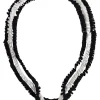 Store Elsewhere Fashion Barrydale Necklace-Black-White