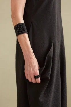 Cheap Elsewhere Fashion Belmont Ring-Black