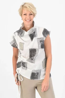 Online Elsewhere Fashion Beltra Top-Off-White