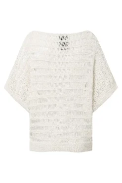 Online Elsewhere Fashion Bisho Knit-Off-White