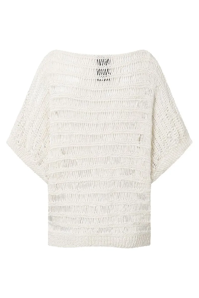 Online Elsewhere Fashion Bisho Knit-Off-White