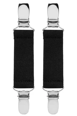 New Elsewhere Fashion Elastic Clips-Silver
