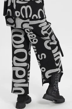 Hot Elsewhere Fashion Granja Trousers-Black