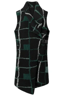 Online Elsewhere Fashion Horizontina Gilet-Black