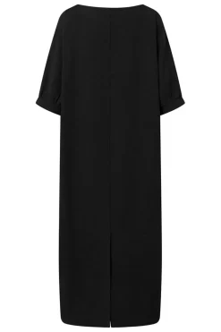 Best Sale Elsewhere Fashion Karkilla Linen Dress-Black