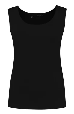 Discount Elsewhere Fashion Kylie Basic Singlet-Black
