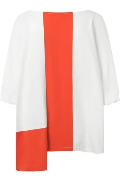 Discount Elsewhere Fashion Mandini Top-Fire-Off-White