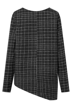 Shop Elsewhere Fashion Marilla Top Reversible-Black-Offwhite