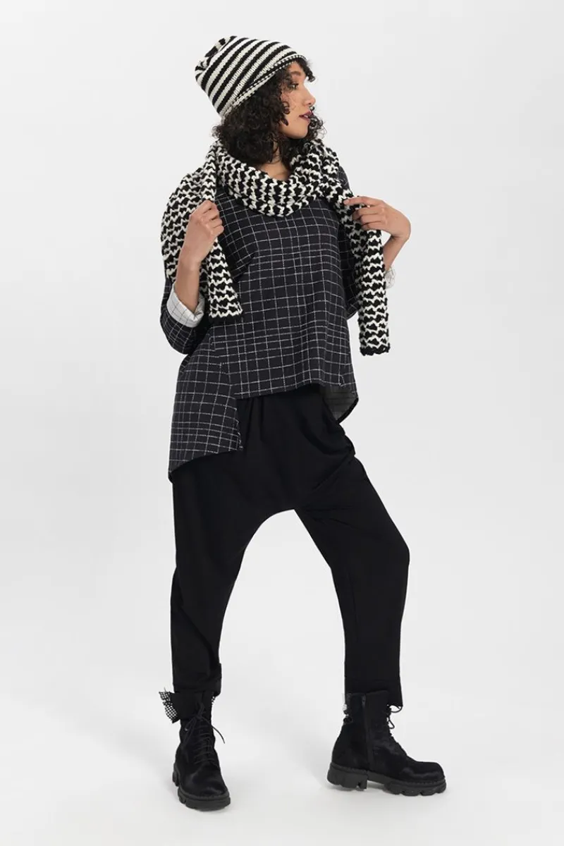 Shop Elsewhere Fashion Marilla Top Reversible-Black-Offwhite