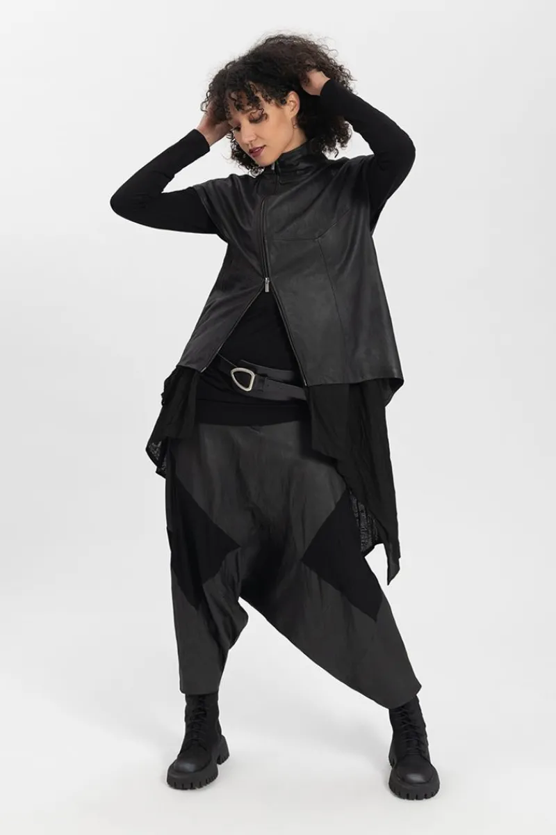 Fashion Elsewhere Fashion Miguel Trousers-Black