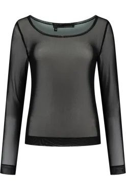 Fashion Elsewhere Fashion Nimra Top-Black