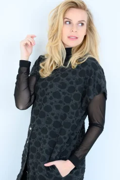Fashion Elsewhere Fashion Nimra Top-Black