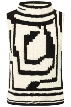 Sale Elsewhere Fashion Spencer-Black-Offwhite
