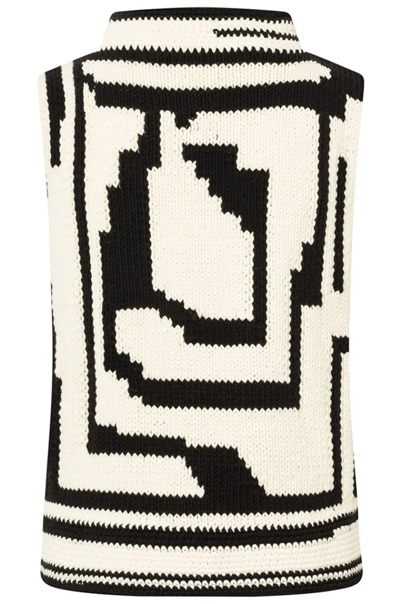 Sale Elsewhere Fashion Spencer-Black-Offwhite
