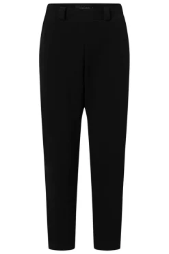 Flash Sale Elsewhere Fashion Vidin Twill Trousers-Black